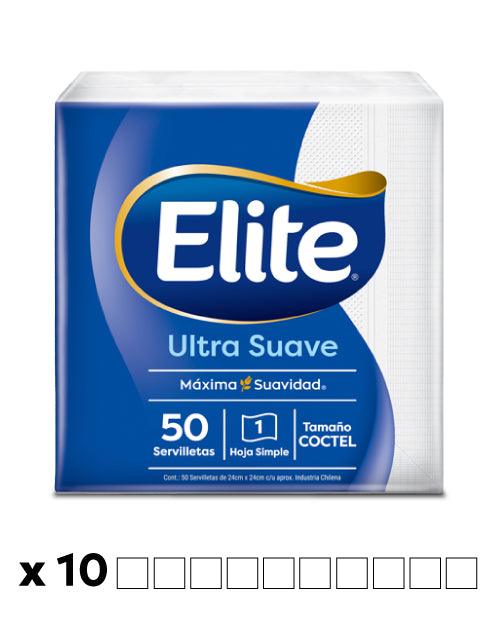 Elite Servilleta cóctel 10 x 50 unid - Puntolimpieza