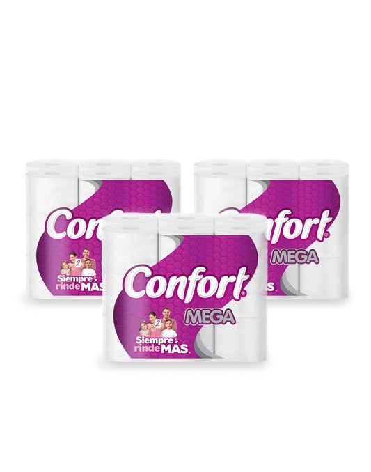 Confort Papel Higienico Doble Hoja 50 metros 80 rollos - Puntolimpieza